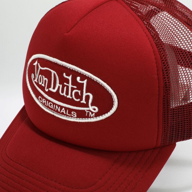Shop Online Von Dutch Originals -Trucker Tampa Cap, bordaux F0817888-01172 G&#252;nstigsten